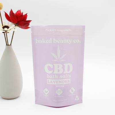 China CBD Weed Packaging Bag Biodegradable Compostable For Marijuana for sale