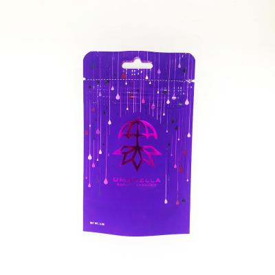 中国 3.5g Packaging Mylar Bag UV Printed Doypack with window 販売のため