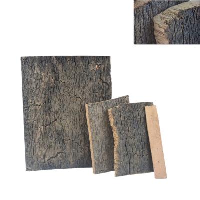 China Thickness 5-25mm Natural Cork Bark Imported Portugal Cork Oak Bark Raw Material for sale