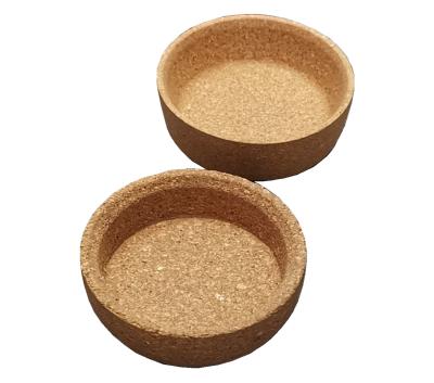 China Dia 4'' Cork Base Mug Bottom Heat Insulation For Ceramic Coffee Mug for sale
