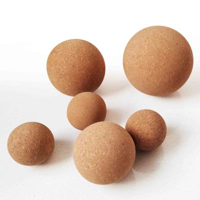 China Dia 70mm BSCI Natural Cork Ball Lid Heat Resistance Moisture Proof For Jars for sale