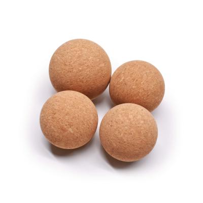 China 50mm - 100mm Yoga Cork Massage Ball Promoting Blood Circulation for sale