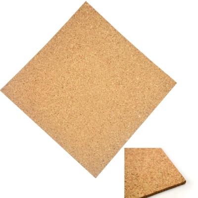 China Heat Insulation Natural Cork Sheets For Message Board Underlayment Floor en venta