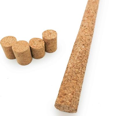 China Dia 30mm X 640mm Agglomerated Cork Rods Sticks Wine Cork Stoppers for sale
