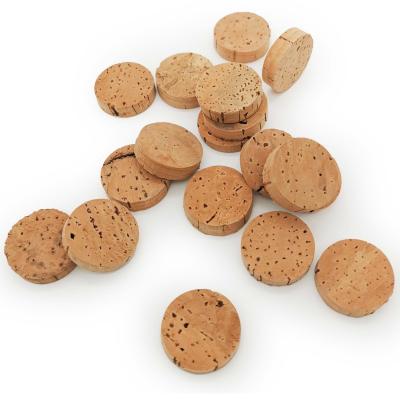 China Dia 26.5mm Cork Discs Thickness 6mm For Wine Corks Twin Disc Stoppers for sale