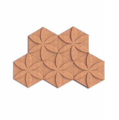 China High Quality Customized Cork Wall Panels Good Acoustic Heat Insulation à venda