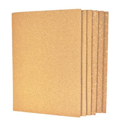 China Cork Sheet Cork Board Roll Plate Cork Material Sheet for Walls Crafts for sale