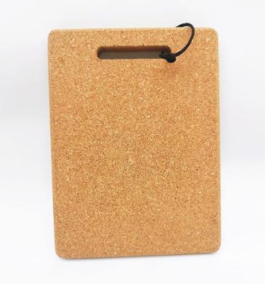 China Thick Cork Mats For Kitchen Rectangular Cork Placemats Cork Board Hot Plate for sale