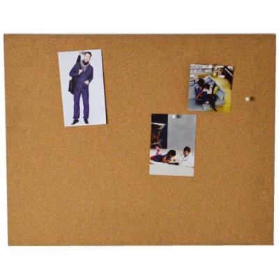 China 16''X 20'' Decorative Cork Board Sheets Bulletin Wall Tile Multifunction for sale