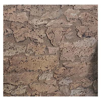 China ISO9001 3D Cork Bark Wall Panels Heat Insulation Tiles Regenerative 23.62*35.43 Inch for sale