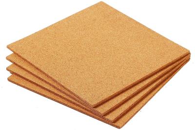 China 0.8 To 150mm Natural Cork Sheet Underlayment As Bulletin Board for sale