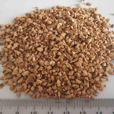 China 2mm To 4mm Granulated Cork Raw Material Bulk Insulation Wearproof for sale