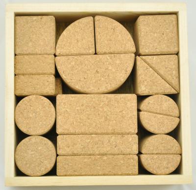 PROP65 Custom Cork Building Blocks Toys Antibacterial Odourless from ...