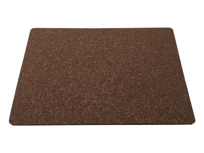 China Office Home Extra Large Cork Backed Placemats Carbonized Rectangular Cork Mats for sale