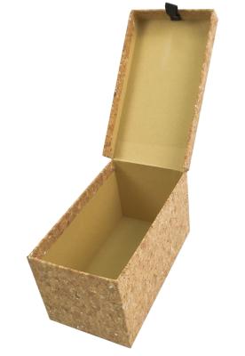 China Yuelin Personalised Cork Storage Box Collection Waterproof Antiwear for sale
