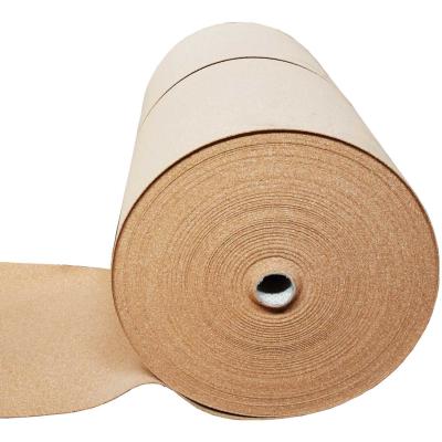 China 3mm Rolled Cork Flooring Underlayment Regenerative Material Toxicless for sale