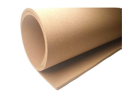 China 50'X48''X1/4'' Cork Sheet Rolls Natural Cork Roll Wall Covering Tearproof Antiwear for sale