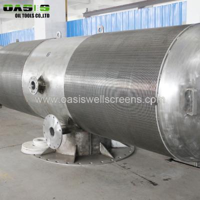 China Stainless Steel Passive Intake Wedge Wire Screens for Sea Water Desalination for sale