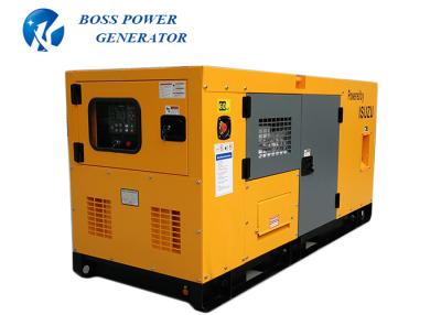 China AC 24KW 30KVA Isuzu Diesel Generator Smartgen Control Panel Cold Rolled Sheet Canopy for sale