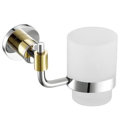 China Lavatory Wall Mounted Tumbler Toothbrush Holder Stainless Steel Cup Dish for sale