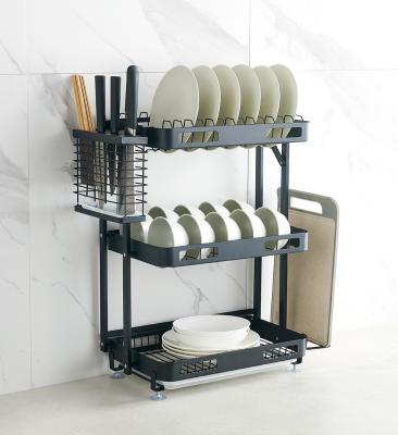 China Multi Layer Kitchen Storage Organizer Household Products Dish for sale