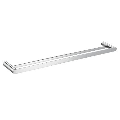 China Bathroom Double Towel Bar Holder 625MM Stainless Steel 304 Wall Mount for sale
