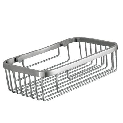 China 304 Stainless Steel Shower Baskets Bathroom Accessories Polished Style for sale