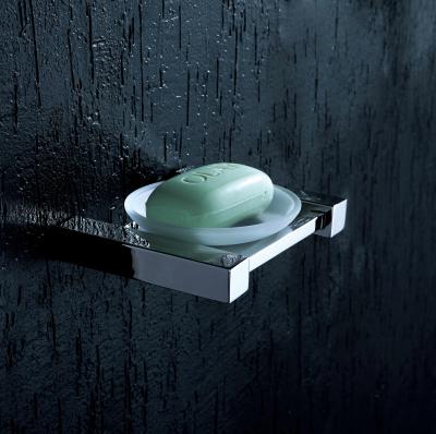 China Sink Wall Mount Soap Holder Sus304 Polished Satin Customized for sale