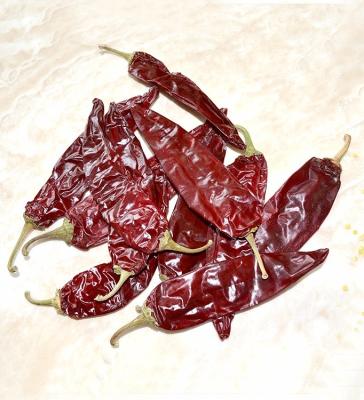 China Smooth Texture 7-19cm Dried Paprika Peppers With Air Dried Sun Dried Process for sale