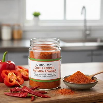 Spice Chili Paprika Peperpoeder Volle peulvlokken Oorsprong Natuurlijke smaakversterker Geschikt voor de voedingsindustrie en culinaire doeleinden