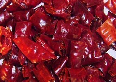 China O pimentão anídrico Ring Pungent Crushed Dried Chili salpica classificado à venda