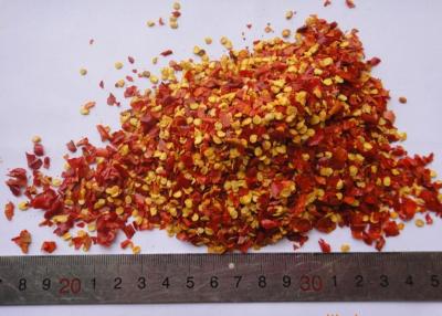 China Dried Hot Crushed Chilli Peppers SHU40000-70000 For Cooking for sale