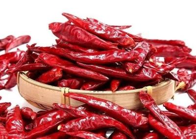China 10kg Pack Small Spicy Dried Red Chillies Zero Addition for sale