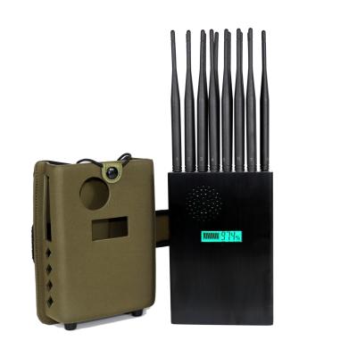 China 5G 4G 3G GPS WiFi Cell Phone Signal Jammer 14 Watts High Output Power for sale