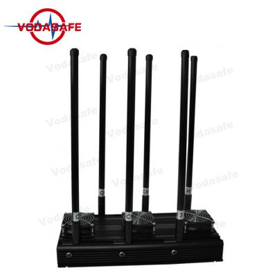 China GPS WiFi RC Drone Jammer Operating Temp -20℃ To 50℃ 130W Total Output for sale