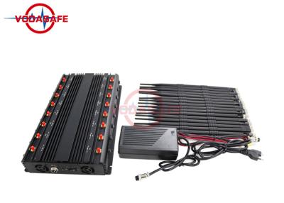 China Full Frequency GPS Signal Jammer 42W Adjustable Working Range Friendly Use for sale