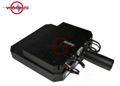 Chine Dimension de la fréquence adaptée aux besoins du client par brouilleur portatif 380*260*95mm de fréquence de bourdon d'UAV à vendre