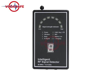 China Beep Warning 50MHz RF Signal Detector Identified Indication With Lens Finder for sale