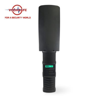 China Portable Anti Drone Jammer High Power 24W 500M UAV Signal Jammer for sale