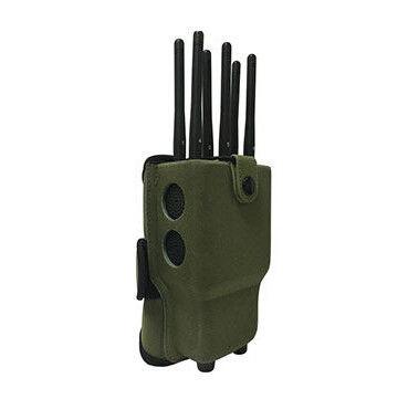 China 6 antennas Lojack 3G 4G cell phone jammers with nylon case Lojack: 167-174MHz for sale