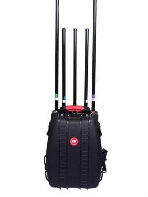 China High Power Manpack Cell Phone Signal Jammer  VIP Protection Military Quality for sale