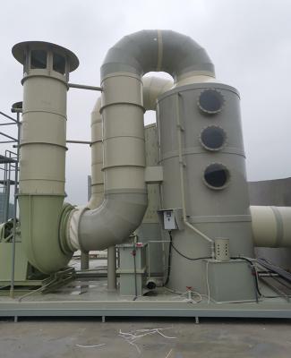 China PP Material Spray Exhaust Tower 600mm For Waste Gas Disposal for sale