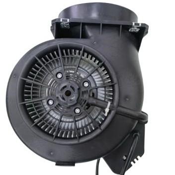 China Black Plastic Shell Centrifugal AC Blower Fan For Cooker Hood Air Purifier for sale