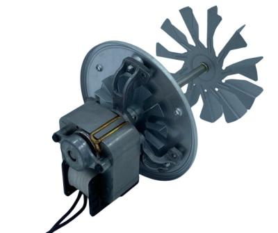 China Oven Fan Warm Air Circulation Fan Ac Shade Pole Motor 55W 0.4A With Long Shaft for sale