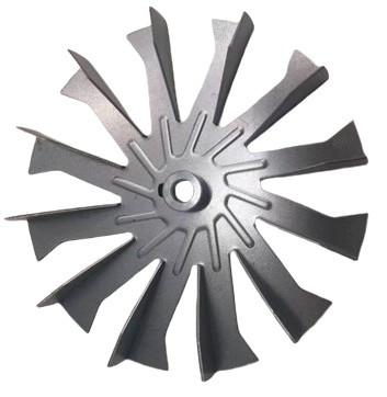 China 142mm Diameter Fan Blade FS1422 1.5mm For Roasting Oven/Pellet Stove en venta