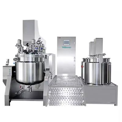 China Multipurpose Vacuum Emulsifying Mixer , 65RPM Cosmetic Cream Mixing Machine for sale