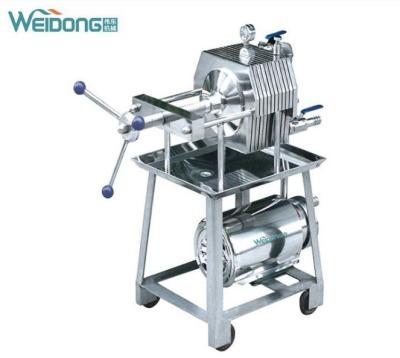 China Multilayer Stainless Steel Filter Press , Anticorrosive Pure Water Treatment System for sale