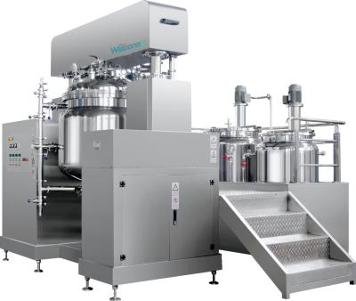 China Laboratory Vacuum Homogenizer Emulsifying Machine Electric Heating for sale