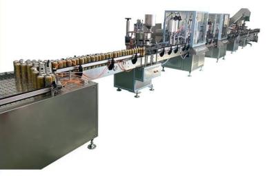 China Stainless Steel Aerosol Automatic Filling Production Line For Facial Mask for sale