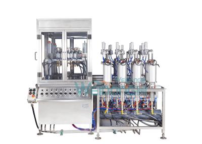 China Aerosol Automated Filling Machine For Diameter 35mm 73.85mm 310mm 1 Inch Mouth Tank for sale